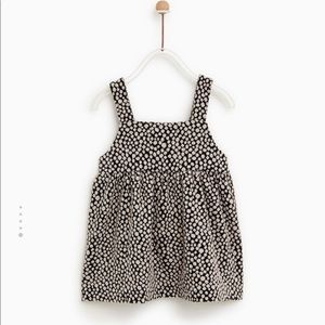 Zara baby pinafore dress 12 18 months new!